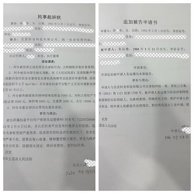 奔驰加塞砸车事件最新进展：徐老太起诉一律师侵犯其名誉权（组图） - 1