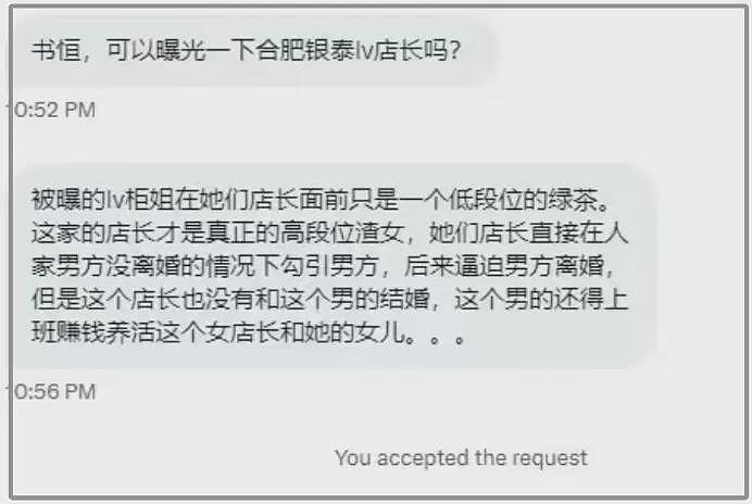 叫顾客爸爸的LV柜姐已离职！整容前照片曝光，店长被曝比她还过分（组图） - 14