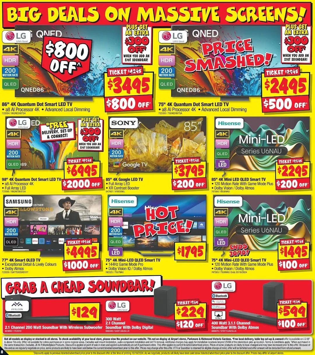 JB Hi-Fi 折扣 | 佳能EOS 1500D相机直降$200，戴森v8$397收（组图） - 8