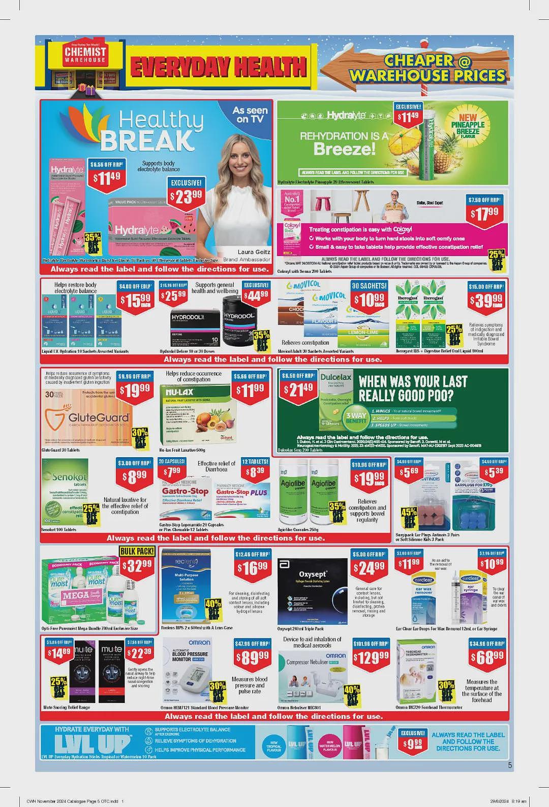 大量半价！【Chemist Warehouse】药店 10月31日至11月13日优惠目录（组图） - 5