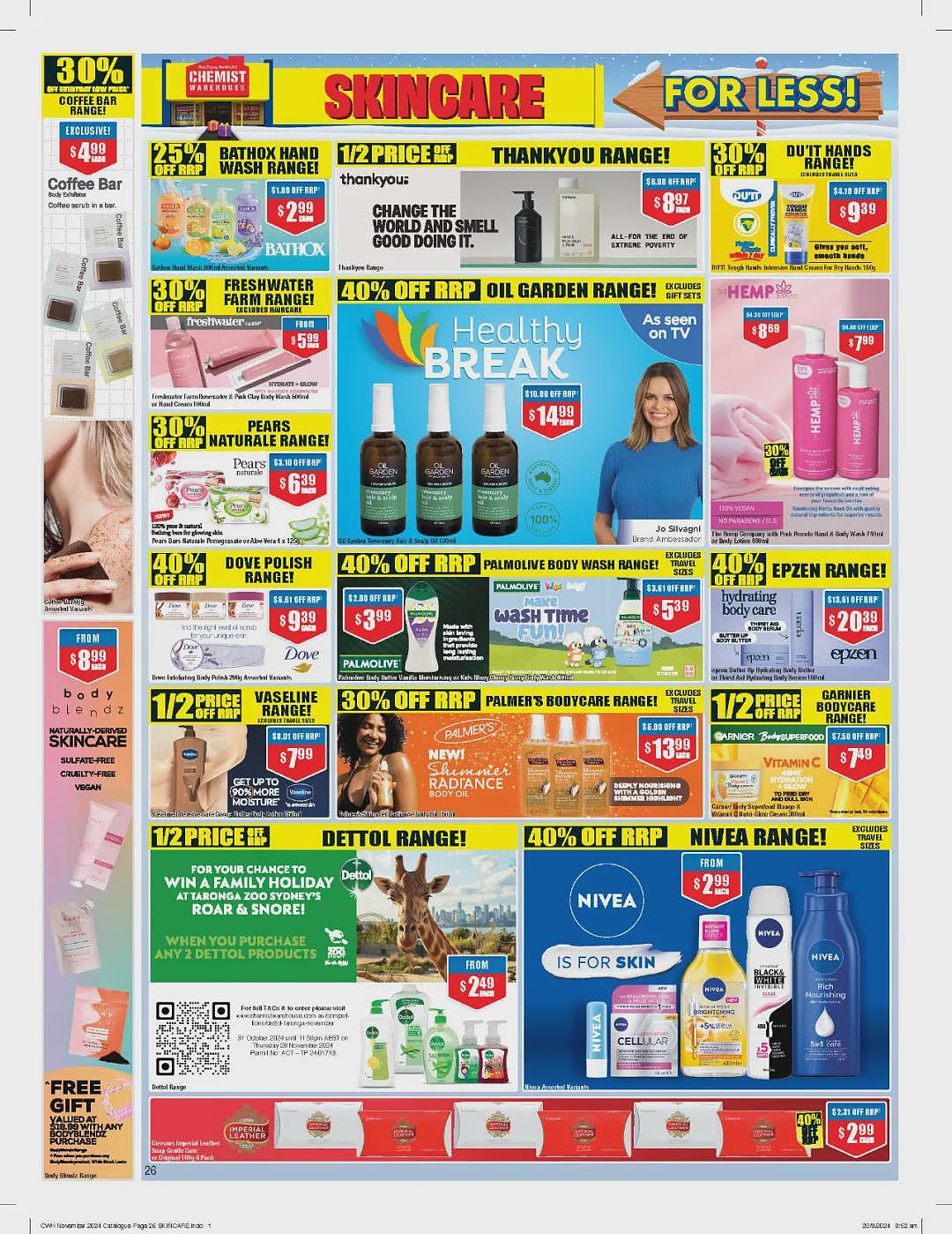 大量半价！【Chemist Warehouse】药店 10月31日至11月13日优惠目录（组图） - 26