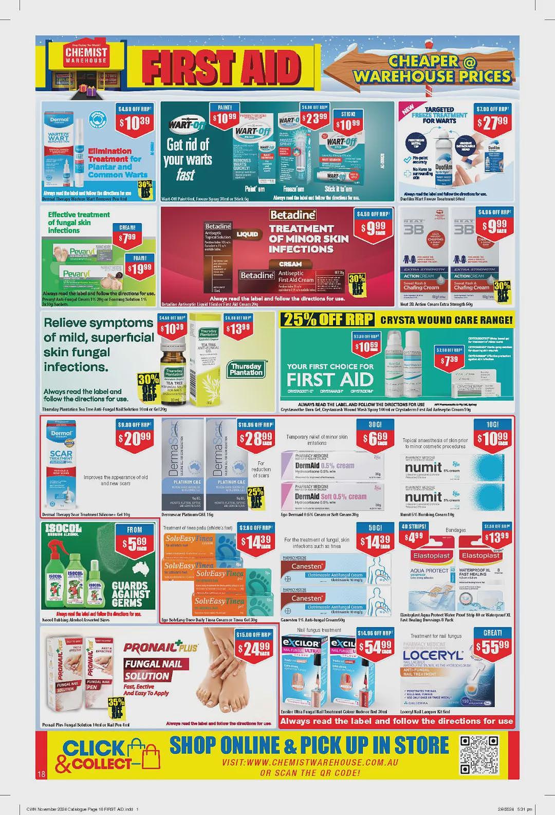 大量半价！【Chemist Warehouse】药店 10月31日至11月13日优惠目录（组图） - 18