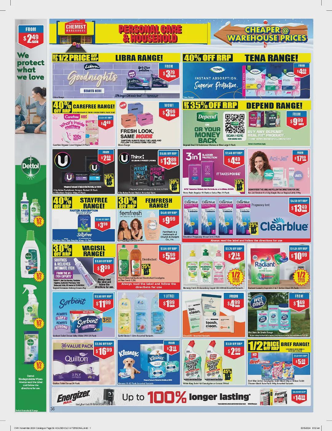 大量半价！【Chemist Warehouse】药店 10月31日至11月13日优惠目录（组图） - 36