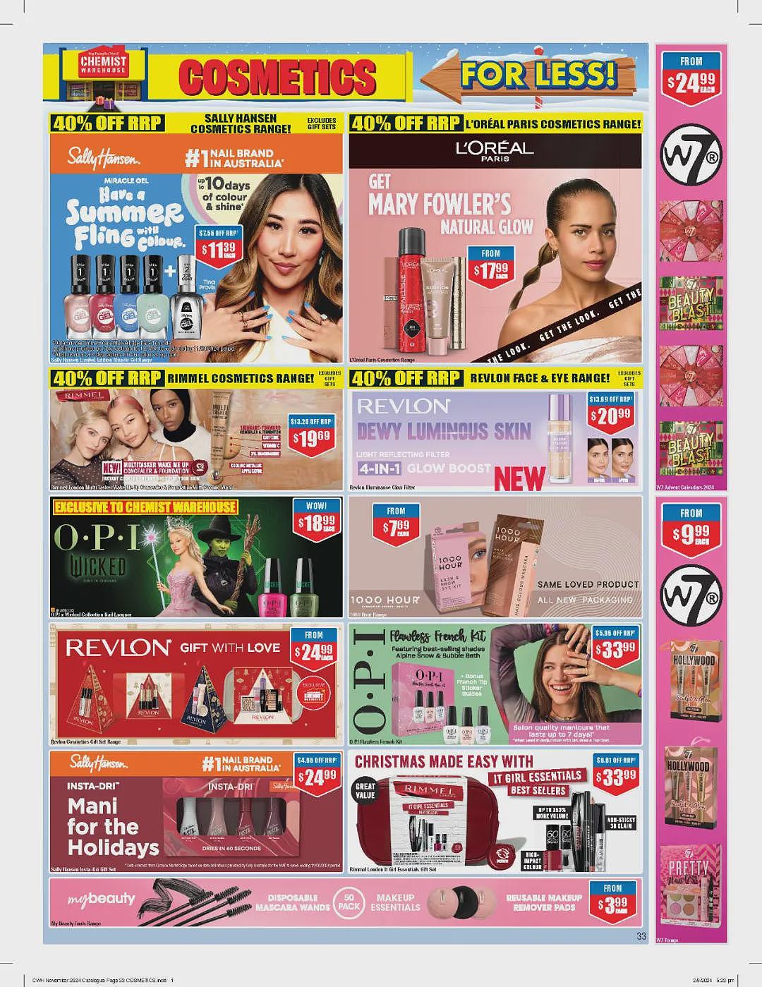 大量半价！【Chemist Warehouse】药店 10月31日至11月13日优惠目录（组图） - 33