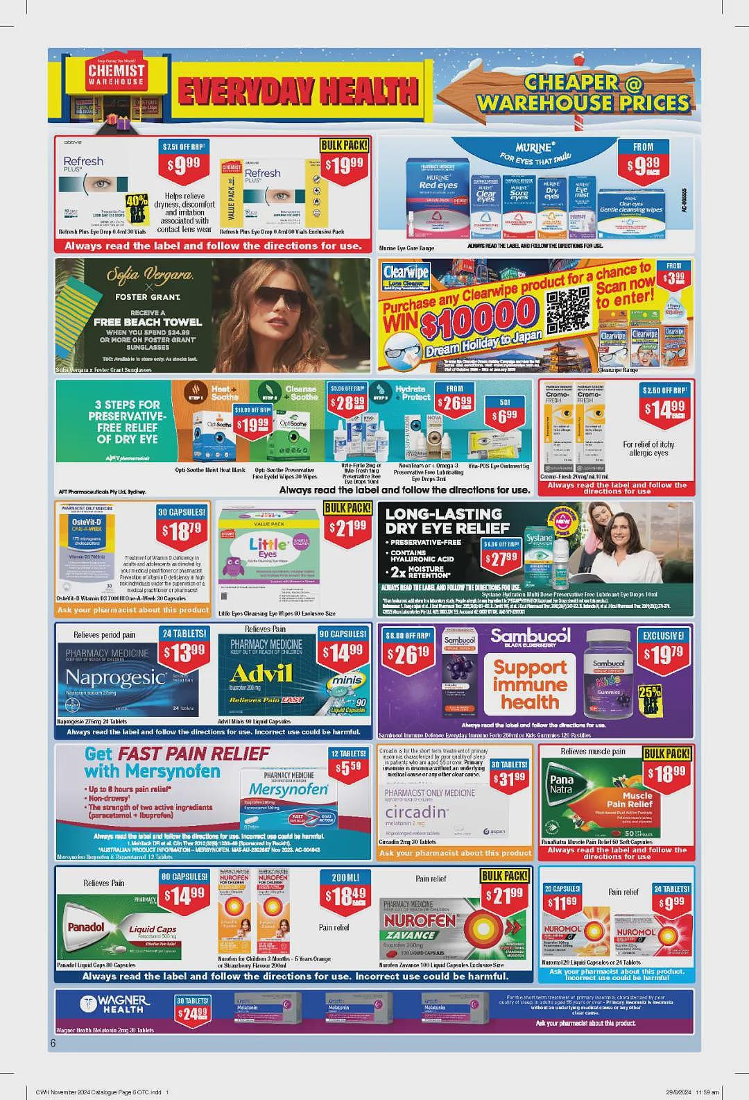 大量半价！【Chemist Warehouse】药店 10月31日至11月13日优惠目录（组图） - 6