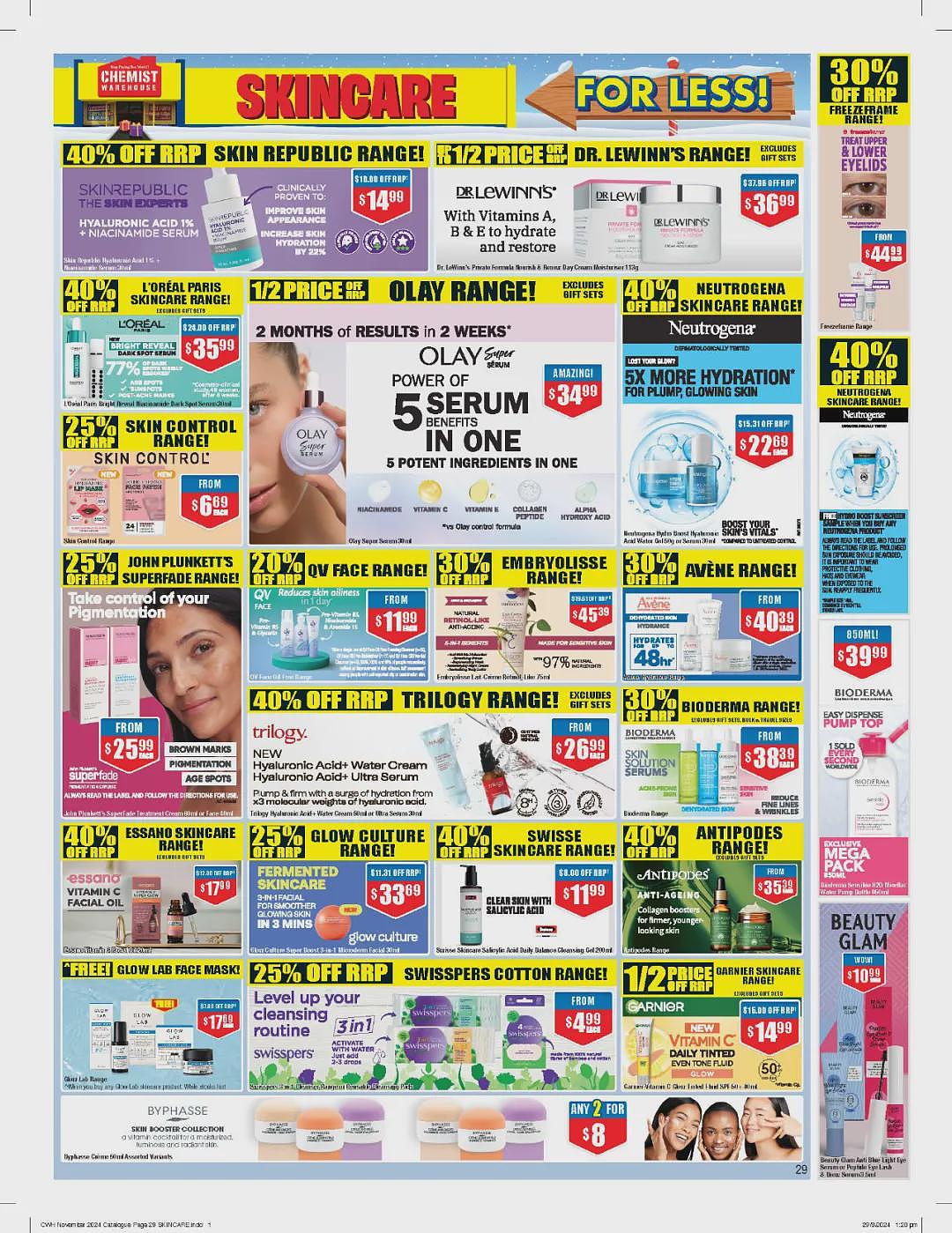 大量半价！【Chemist Warehouse】药店 10月31日至11月13日优惠目录（组图） - 29