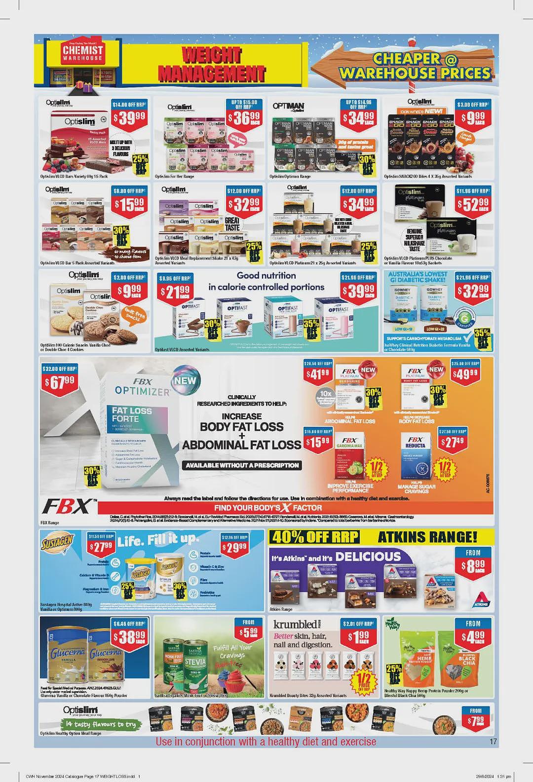 大量半价！【Chemist Warehouse】药店 10月31日至11月13日优惠目录（组图） - 17