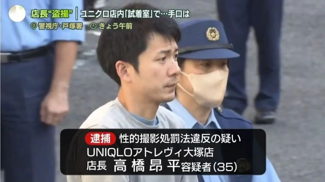 优衣库店长被逮捕！试衣间多次偷拍女客裸姿，称“压制不住”（组图） - 2