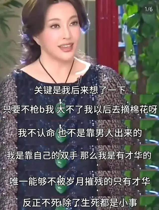 刘晓庆最新语音曝光！点评范冰冰直言其没演技：以色示人岂能长久（组图） - 20