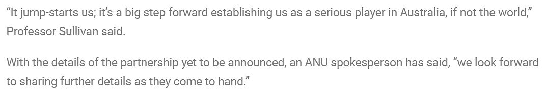 ANU与富士通签署协议，将在校内建立量子研究中心；姜萍作弊！成绩取消，热点天才一地鸡毛（组图） - 11