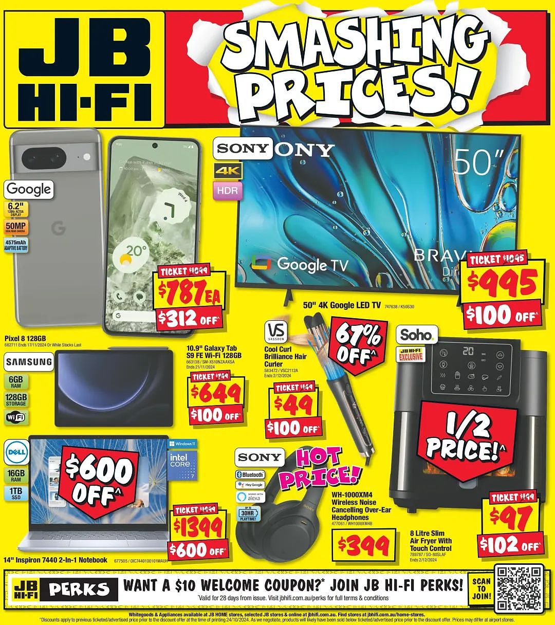 JB Hi-Fi 折扣 | Germanica无线吸尘器5折！空气炸锅直降$200！（组图） - 24