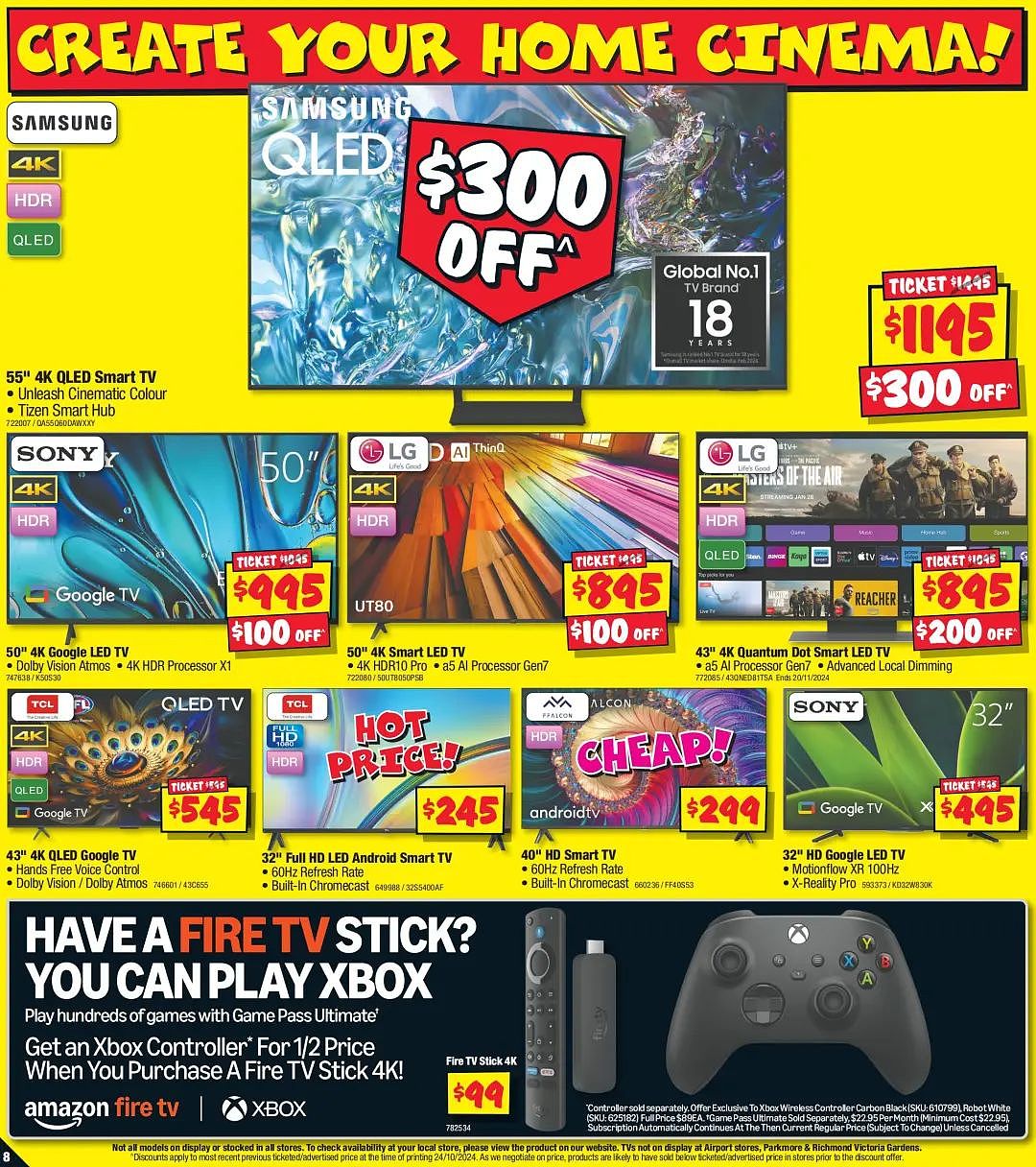 JB Hi-Fi 折扣 | Germanica无线吸尘器5折！空气炸锅直降$200！（组图） - 8