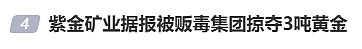 热搜第一！中国矿业巨头被抢3.2吨黄金，价值15亿！疑贩毒集团所为（组图） - 2