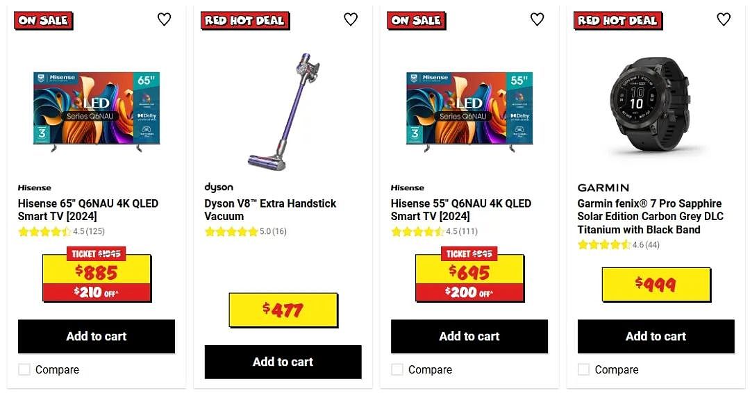 JB Hi-Fi 折扣 | 黑五早鸟折扣！戴森G5立省$572！铂富咖啡机立省$200（组图） - 2