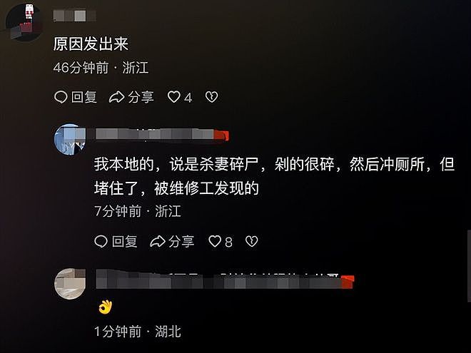 浙江又一起杀妻碎尸案！从厕所冲走被维修工发现，知情人曝内情（组图） - 9