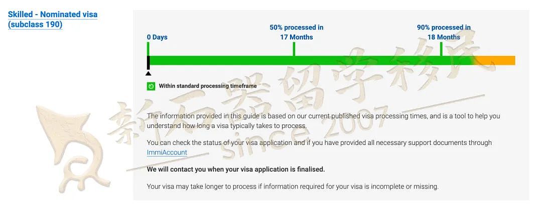 11月签证审理速度汇总！189仅需3个月，485工签加速1个月，配偶移民惊喜提速（组图） - 3