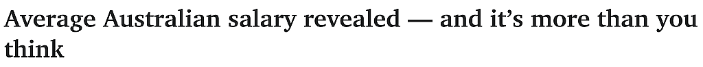 最新官方数据！澳人平均工资突破$10万大关，你拖后腿了吗？（组图） - 1
