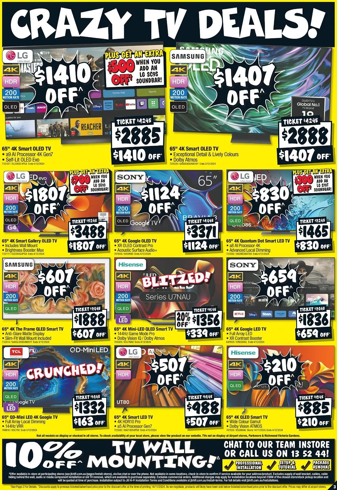 JB Hi-Fi 折扣 | 黑五折扣来啦，三星平板5折，大疆无人机立省$360！（组图） - 3