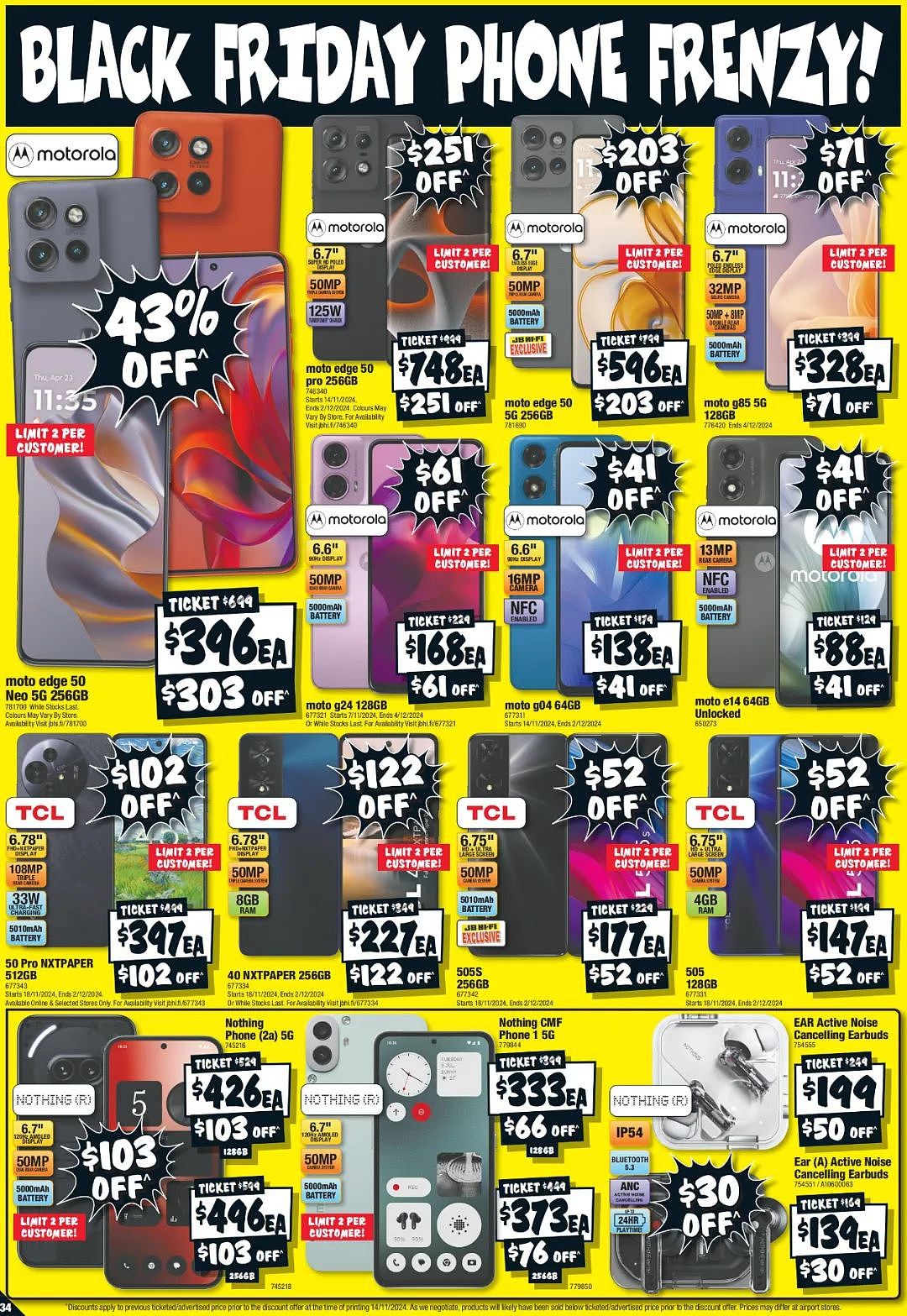 JB Hi-Fi 折扣 | 黑五折扣来啦，三星平板5折，大疆无人机立省$360！（组图） - 34