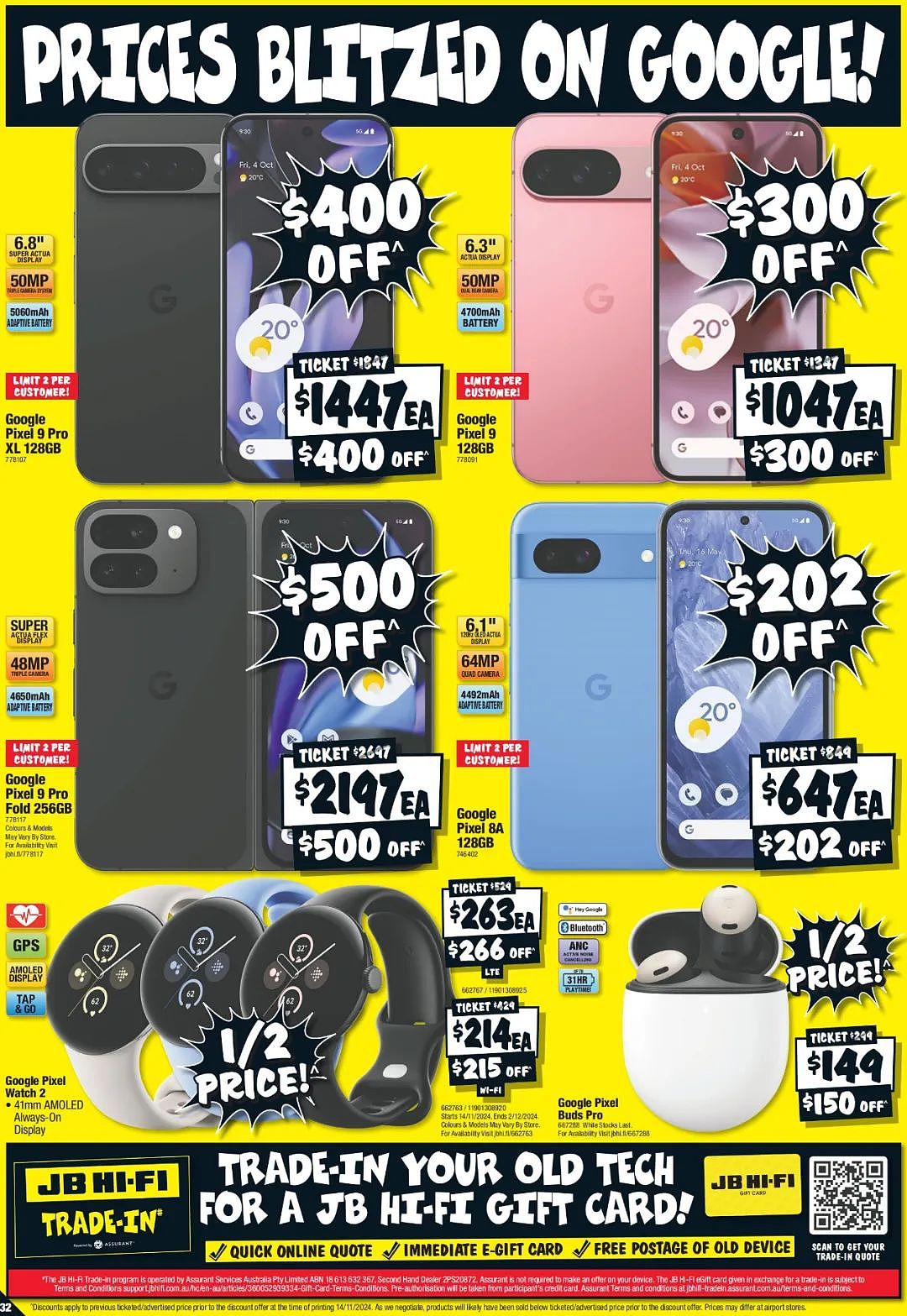 JB Hi-Fi 折扣 | 黑五折扣来啦，三星平板5折，大疆无人机立省$360！（组图） - 32