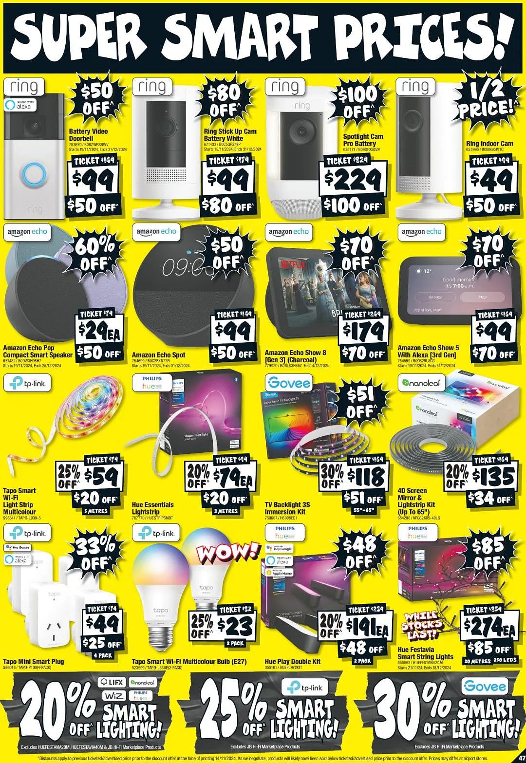 JB Hi-Fi 折扣 | 黑五折扣来啦，三星平板5折，大疆无人机立省$360！（组图） - 47