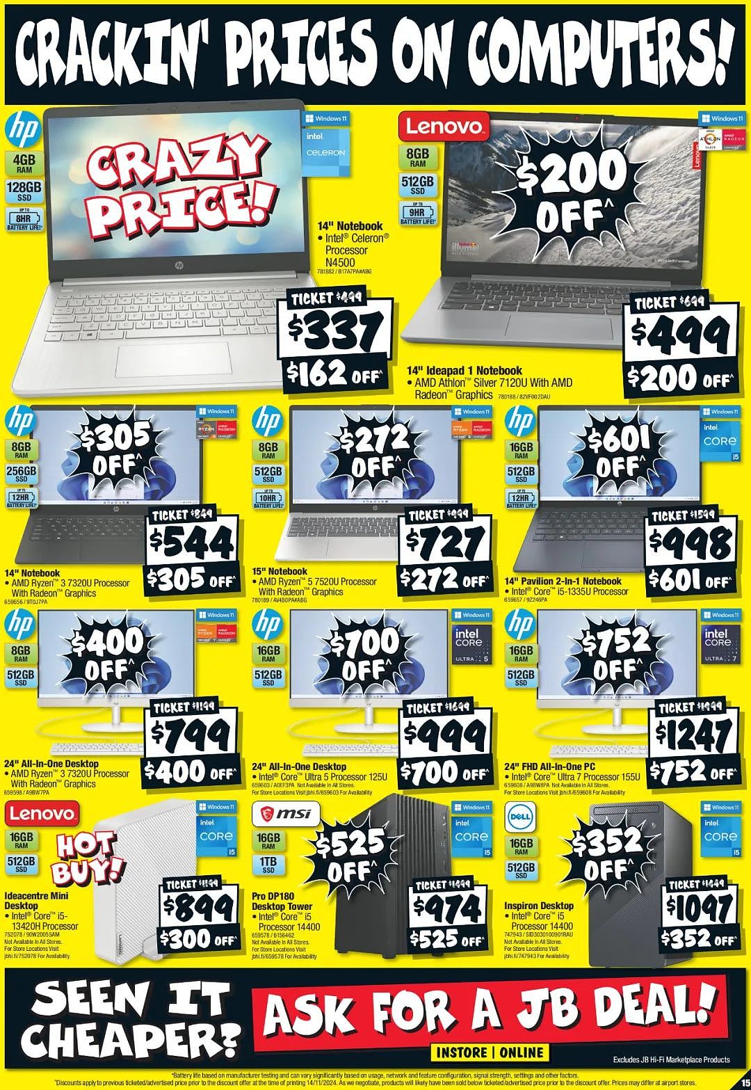 JB Hi-Fi 折扣 | 黑五折扣来啦，三星平板5折，大疆无人机立省$360！（组图） - 15