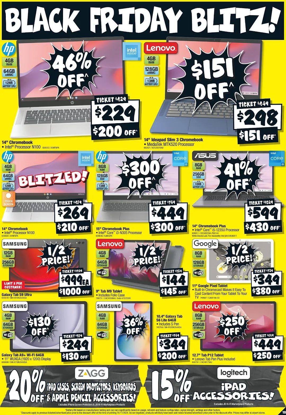 JB Hi-Fi 折扣 | 黑五折扣来啦，三星平板5折，大疆无人机立省$360！（组图） - 19