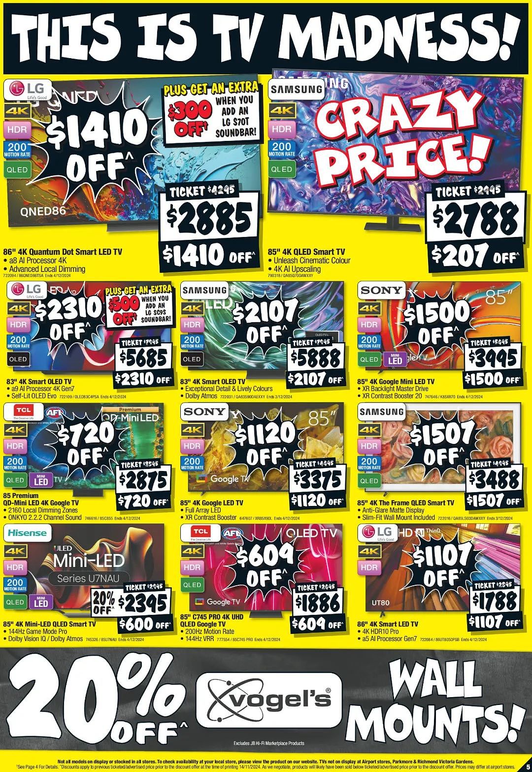 JB Hi-Fi 折扣 | 黑五折扣来啦，三星平板5折，大疆无人机立省$360！（组图） - 5