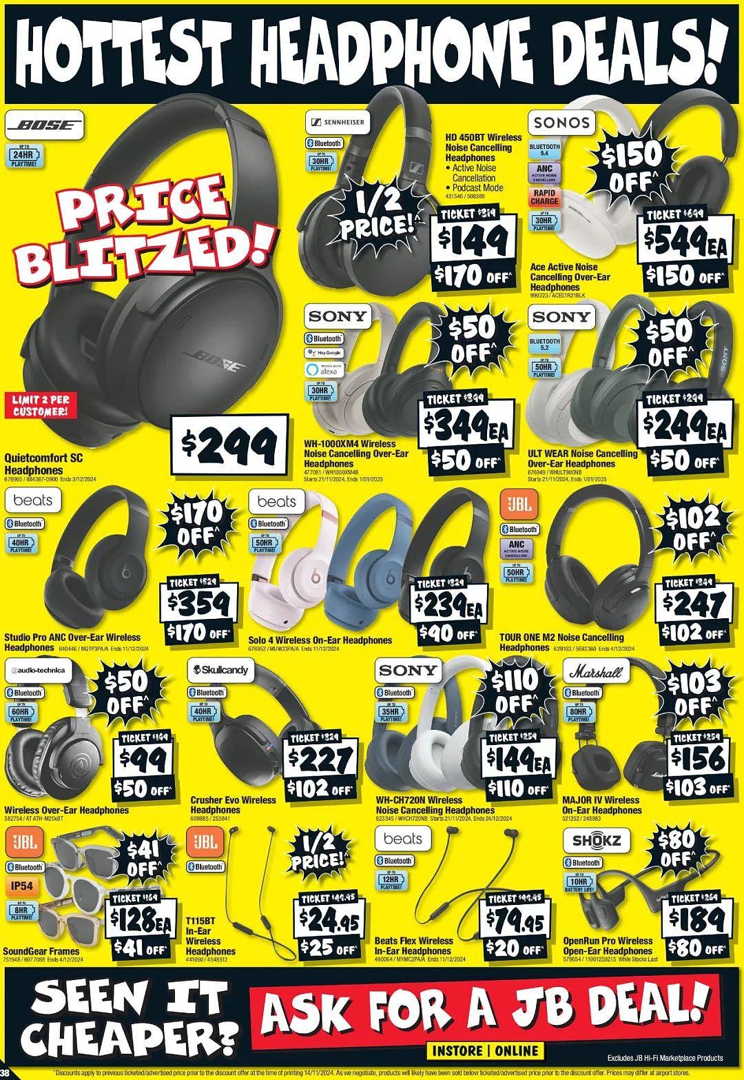 JB Hi-Fi 折扣 | 黑五折扣来啦，三星平板5折，大疆无人机立省$360！（组图） - 38