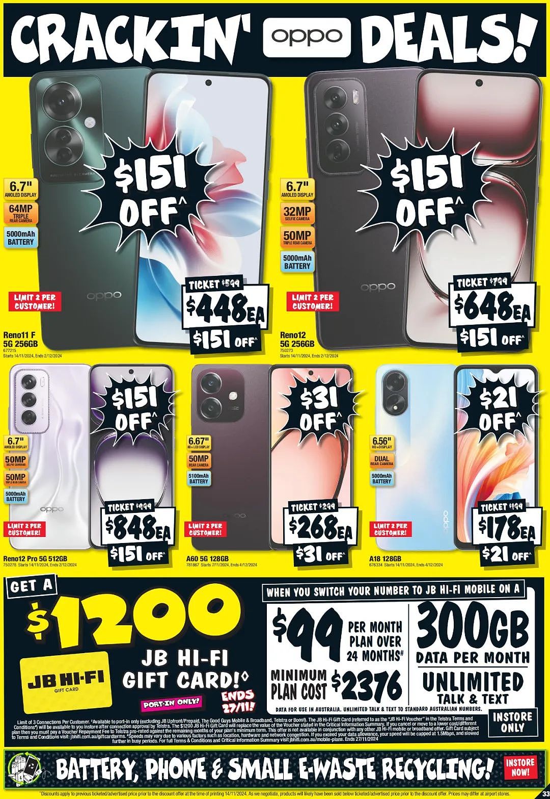 JB Hi-Fi 折扣 | 黑五折扣来啦，三星平板5折，大疆无人机立省$360！（组图） - 33