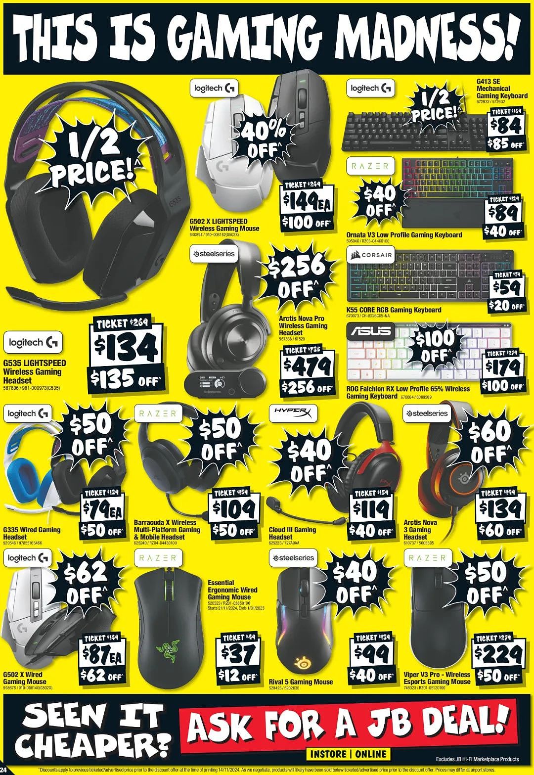 JB Hi-Fi 折扣 | 黑五折扣来啦，三星平板5折，大疆无人机立省$360！（组图） - 24