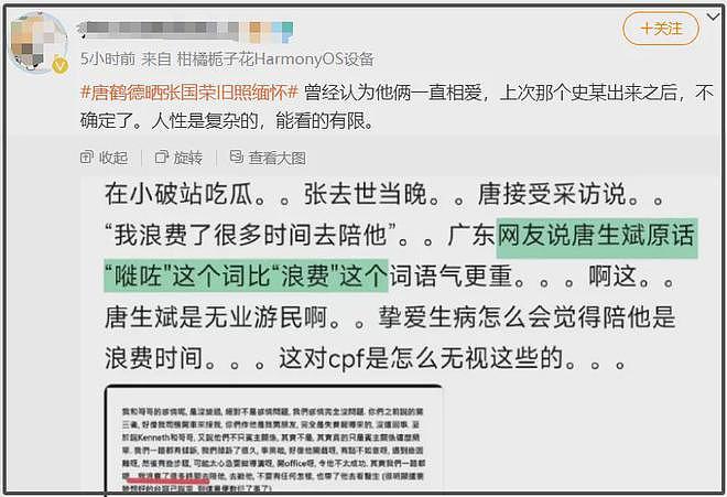 唐鹤德晒张国荣旧照被骂翻！新欢被扒后真面目曝光，深情人设崩塌（组图） - 17