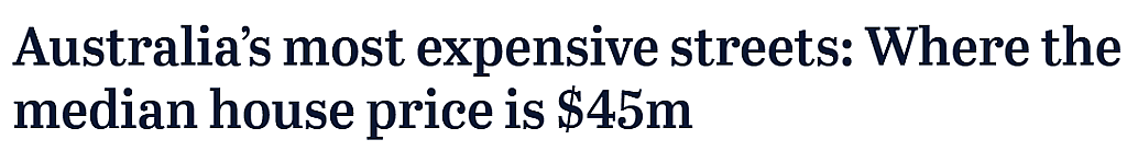中位价$4500万，全澳最贵街道就是它！曾有华人砸$9500万在此买房（组图） - 1