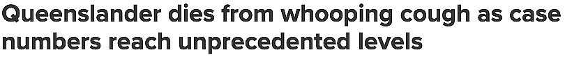 昆州百日咳病患暴增23倍，已出现死亡病例！布里斯班发现传染病感染者，曾光顾华人区商场，卫生厅发警告（组图） - 1