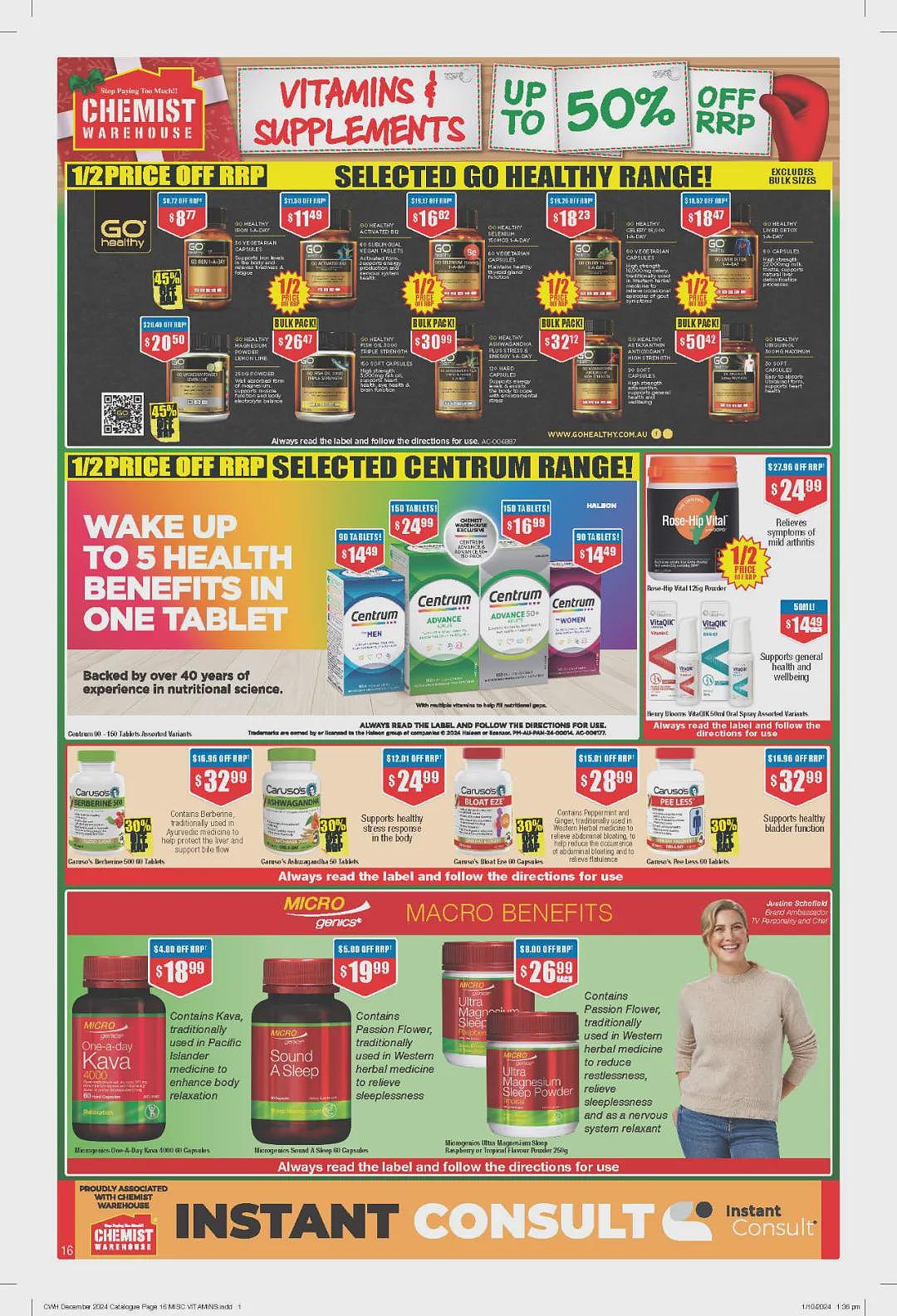 【Chemist Warehouse】药店 12月2日至15日优惠目录（组图） - 16