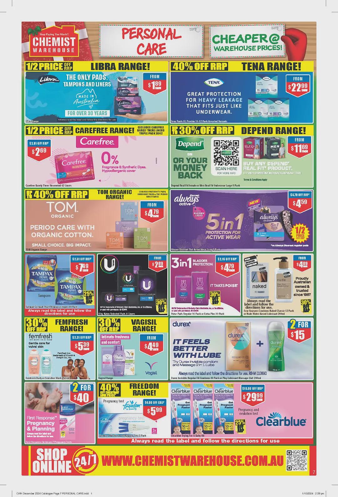 【Chemist Warehouse】药店 12月2日至15日优惠目录（组图） - 7