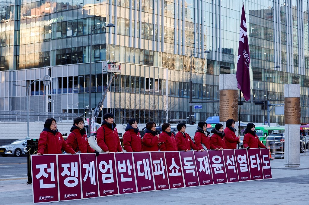 韩国戒严令：6在野党向国会提交总统弹劾案，最快本周五投票（组图） - 3