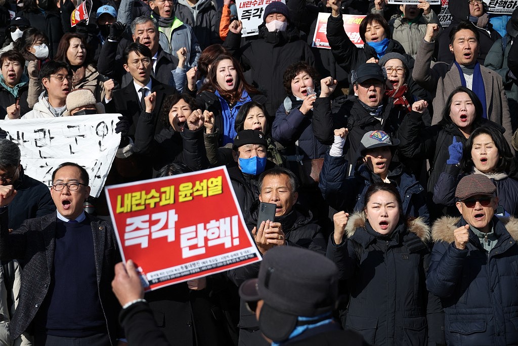 韩国戒严令：6在野党向国会提交总统弹劾案，最快本周五投票（组图） - 2