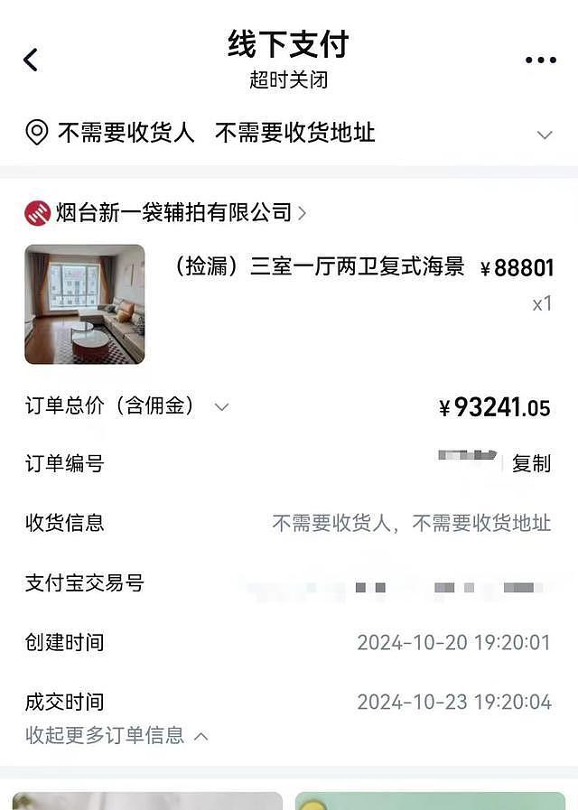 男子花9万拍下1元＂海景房＂又后悔：看不到海景（组图） - 5