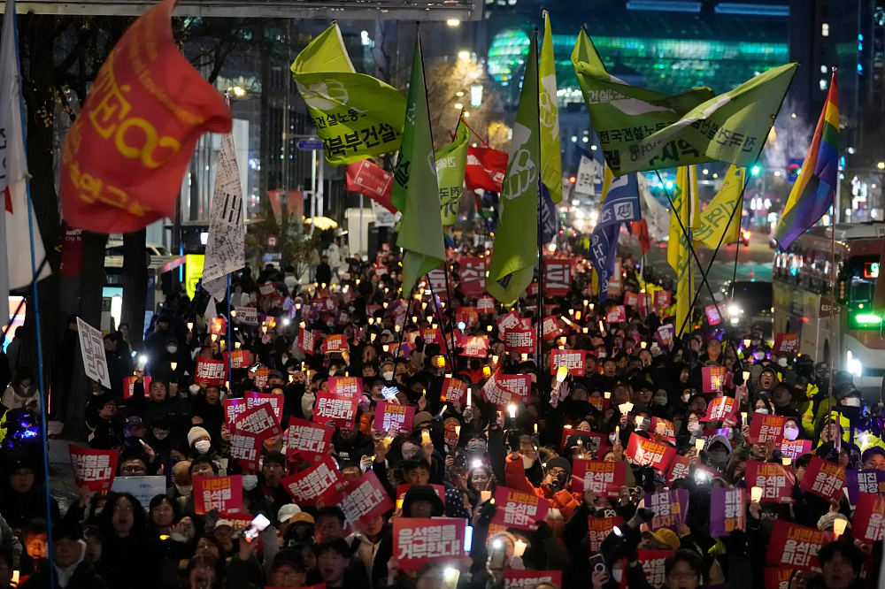 尹锡悦弹劾案为何未通过？韩国朝野角力全过程（组图） - 1