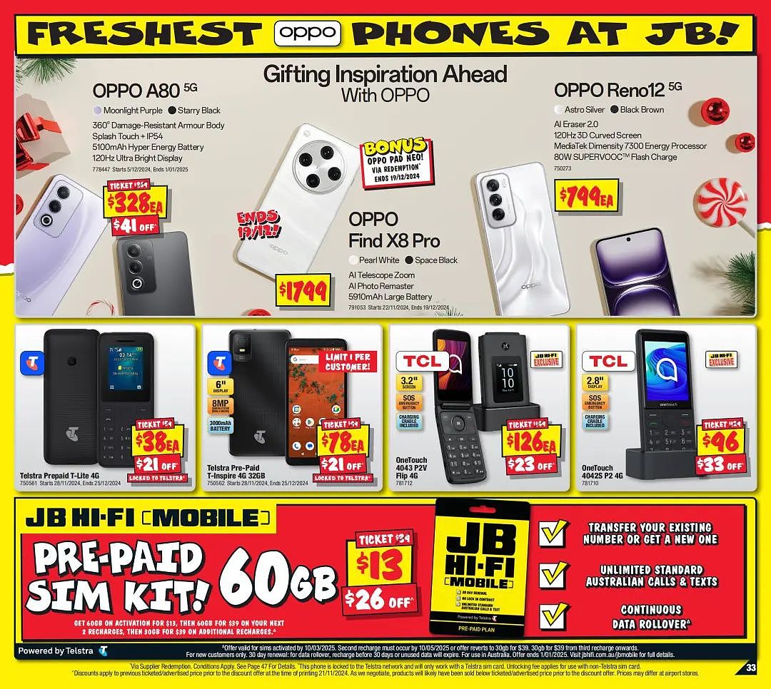 JB Hi-Fi 折扣 | 索尼WH-1000XM4蓝牙耳机$345，三星Galaxy A35手机直降$101（组图） - 33