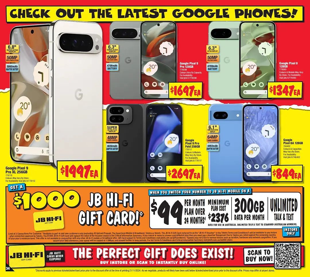 JB Hi-Fi 折扣 | 索尼WH-1000XM4蓝牙耳机$345，三星Galaxy A35手机直降$101（组图） - 34