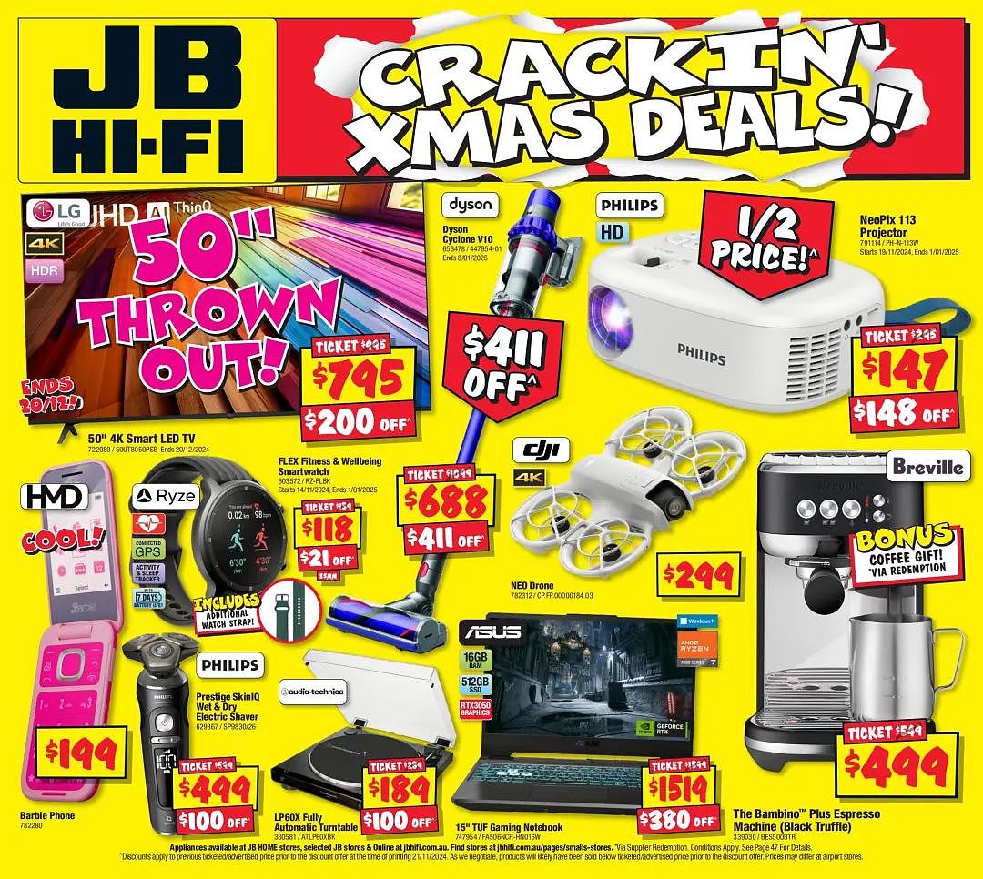 JB Hi-Fi 折扣 | 索尼WH-1000XM4蓝牙耳机$345，三星Galaxy A35手机直降$101（组图） - 48