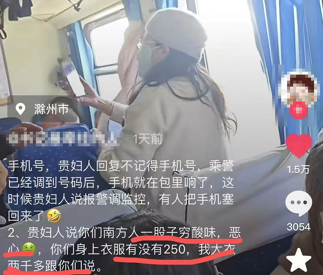 全网疯传的“贵妇”母女火车4分钟事件：是真不要脸，也是真解气！（组图） - 5