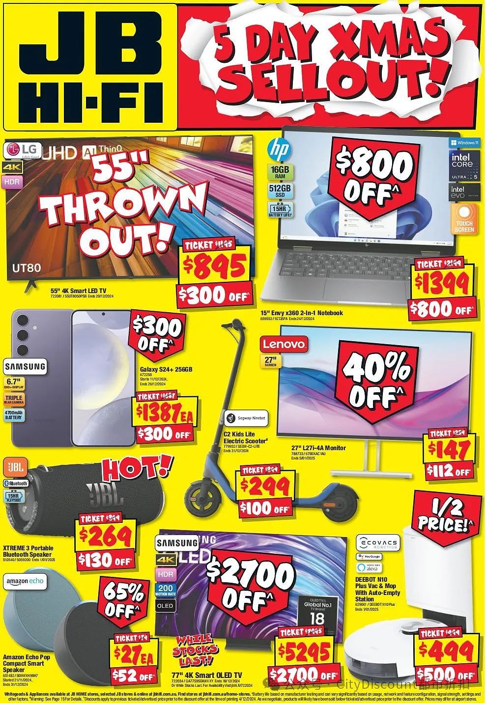 好机会！【JB Hi-Fi】今天折上折（组图） - 18