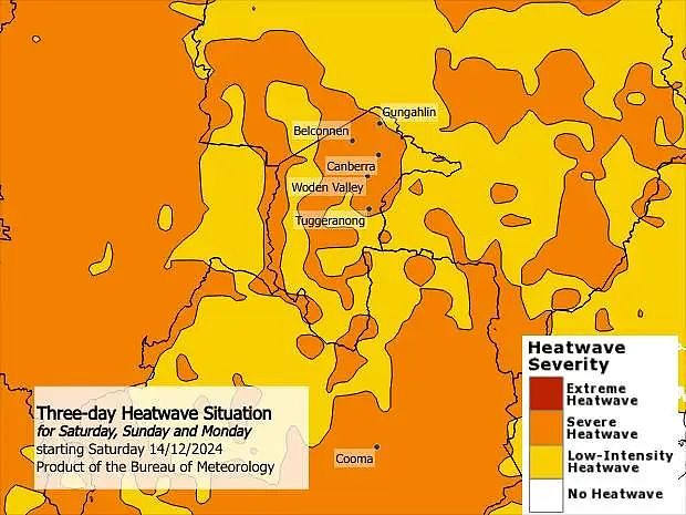 警告！ACT将迎来持续三天高温热浪，预计最高气温达35℃！（组图） - 1