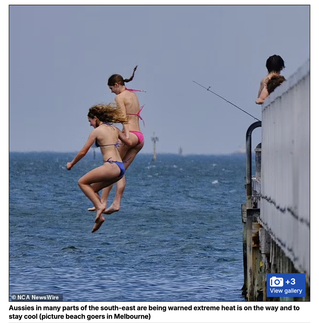 热浪来袭！比往年均值高出16度，热浪席卷澳洲，多地高温纪录或被打破（组图） - 8