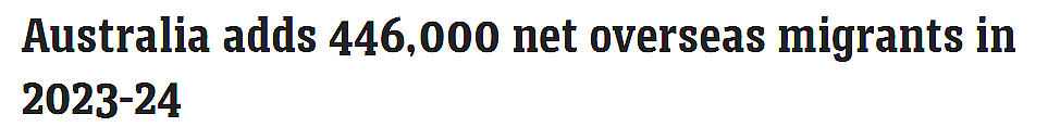 官方数据出炉！澳洲上财年新增44.6万移民，中国移民数量排第二（组图） - 2