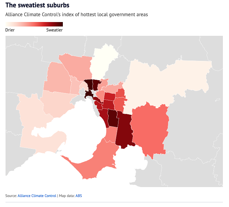 明天高温天来袭！住在墨尔本这几个地方，最热！（组图） - 2