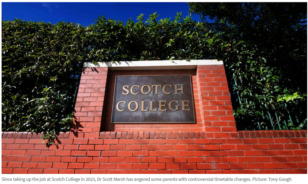 Scotch College再起风波！校长遭痛批！（组图） - 7